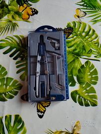 set compasso con temperino per mina