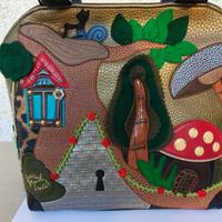 Borsa Braccialini funghi e casetta