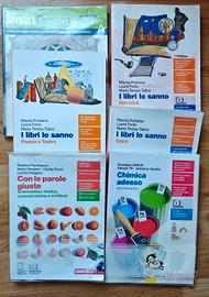 6 libri scolastici superiori 