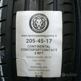 2 GOMME 205 45 17 CONTINENTAL A49159