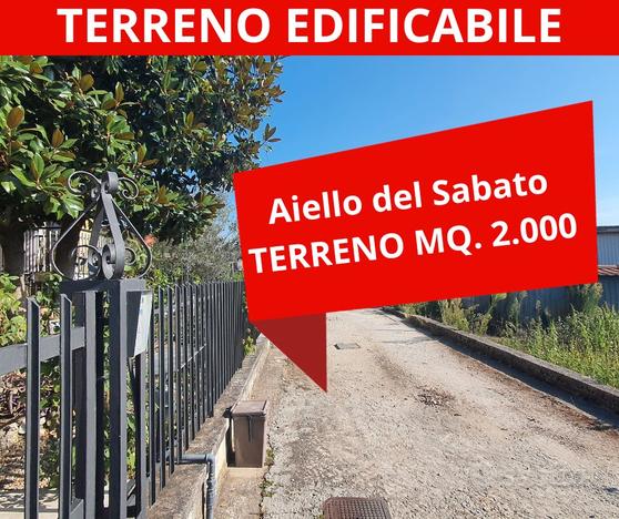 Terreno edificabile ad Aiello del Sabato