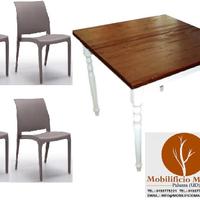 Sedie Tavoli Shabby Chic Bar Ristorante 0331