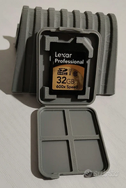 Scheda di memoria SD Lexar Professional 32GB 600x