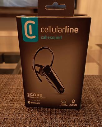 Auricolare cellularline Score