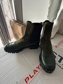 Stivaletti da donna verdi