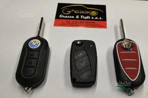 Taglio programmazione chiave Auto con Telecomando