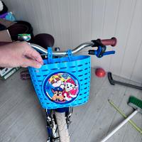 Cestino per bici bambini di Paw Patrol