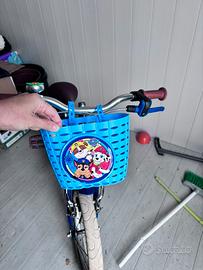 Cestino per bici bambini di Paw Patrol