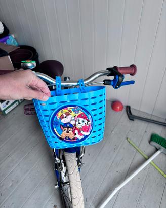 Cestino per bici bambini di Paw Patrol
