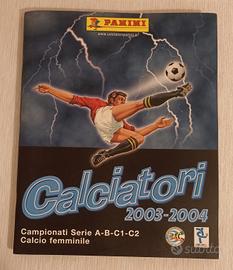 album figurine panini calciatori 2003-04 completo 