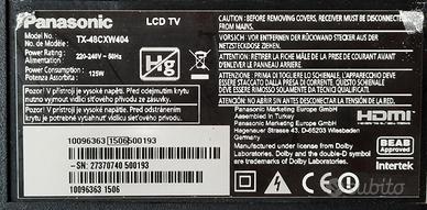 TV Panasonic  TX-48CXW404