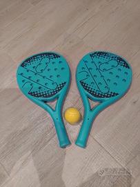Coppia racchette pale padel giocattolo per bambini