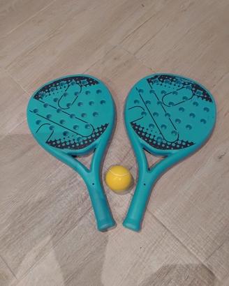 Coppia racchette pale padel giocattolo per bambini