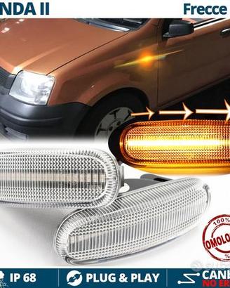 Frecce LED Dinamiche per Fiat PANDA 2 Omologate