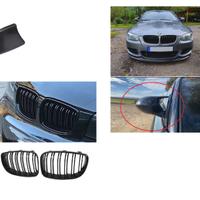 Plastiche BMW E87 - Pinna, Griglia e Specchietti