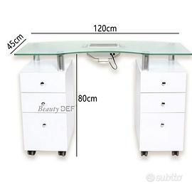 tavolo per la ricostruzione unghie