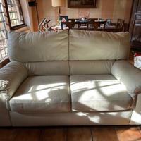 Divano in pelle 2 posti
