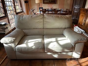 Divano in pelle 2 posti