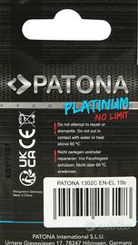 PATONA PLATINUM EN-EL15b Nikon