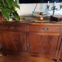 credenza cucina mogano