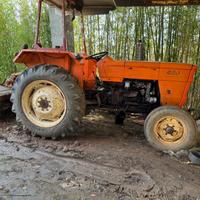 trattore fiat480 con fresa