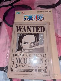 Metal Poster One Piece - Nico Robin