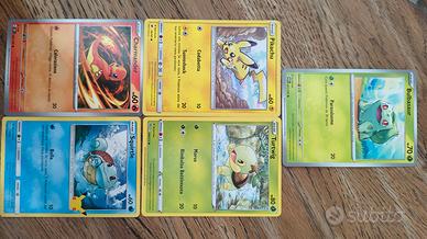 Carte Pokemon varie