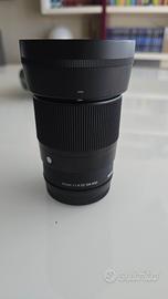 Obiettivo Sigma 30mm f1.4 per Sony