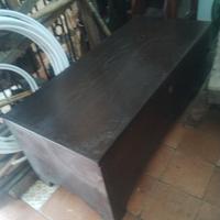 cassapanca in legno di abete 