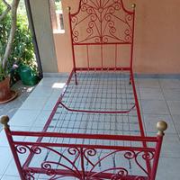 letto ferro battuto 