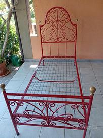 letto ferro battuto 
