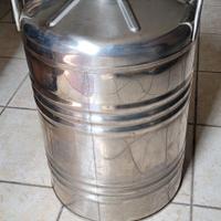 contenitore in acciaio inox per olio