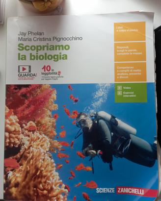 Libro "Scopriamo la biologia" ISBN 9788808420756