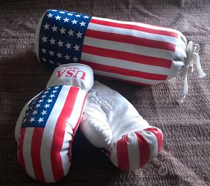 Guantoni boxe con sacco gioco bimbi