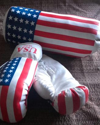 Guantoni boxe con sacco gioco bimbi