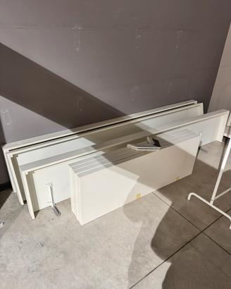 Mensole Legno tamburate e con staffe