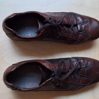 NERO GIARDINI scarpe da uomo in pelle vera in 42