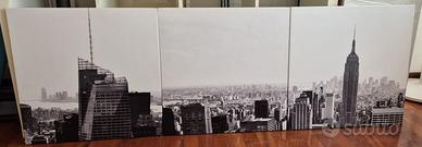 Composizione Quadri New York – 3 pannelli 60×60 cm
