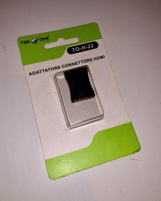 Adattatore HDMI femmina–femmina doppia entrata
