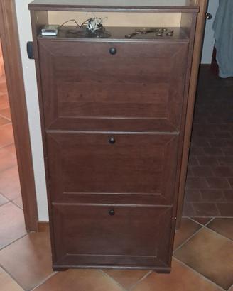 Scarpiera in legno