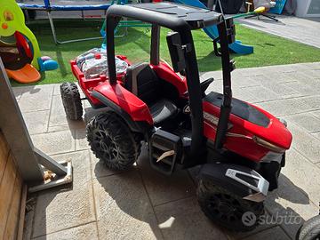 trattore elettrico 24V 4x4 con telecomando