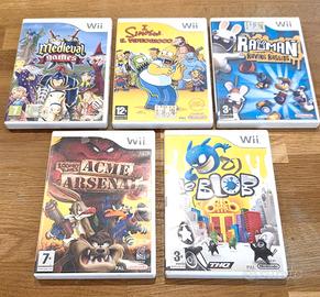 Lotto videogiochi giochi per Nintendo Wii original