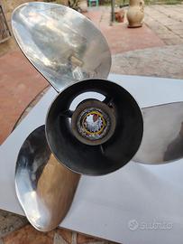 Elica Solas passo 19 in acciaio inox