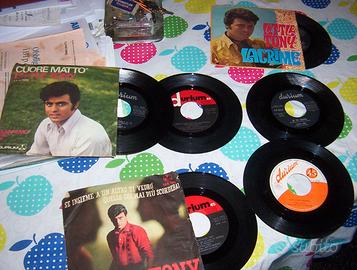 5 DISCHI VINILE LITTLE TONY