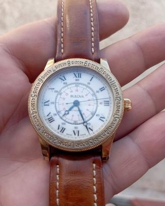 orologio bulova charles lindberg anni 80