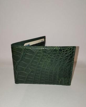 Portafoglio uomo Parmeggiani Vero Coccodrillo