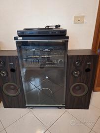 Impianto Stereo completo SANYO + Mobile