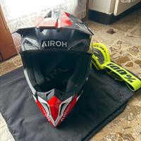 casco airoh da enduro/cross