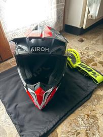 casco airoh da enduro/cross