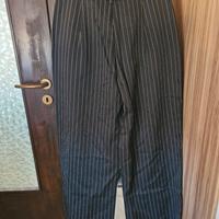 Pantaloni Gessati Neri Office Siren Style - Nuovi 